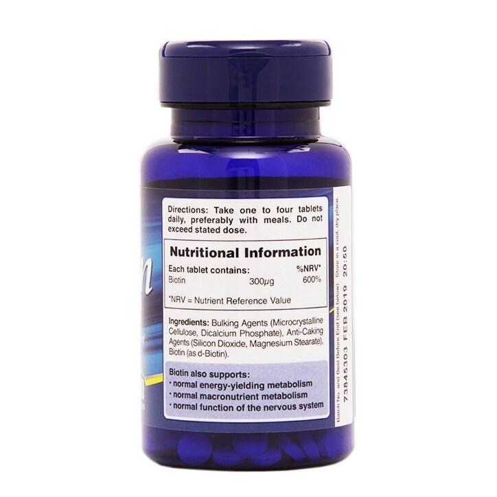 Holland & Barrett Biotin 100 Tablets 300ug - BeesActive Australia