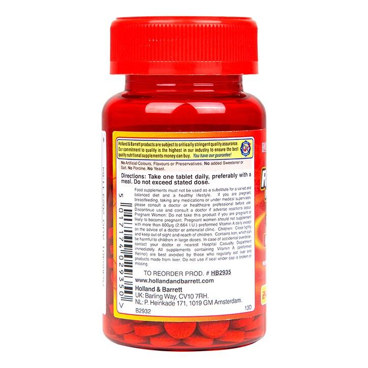 Holland & Barrett Radiance Multi Vitamins & Iron One a Day 240 Tablets - BeesActive Australia