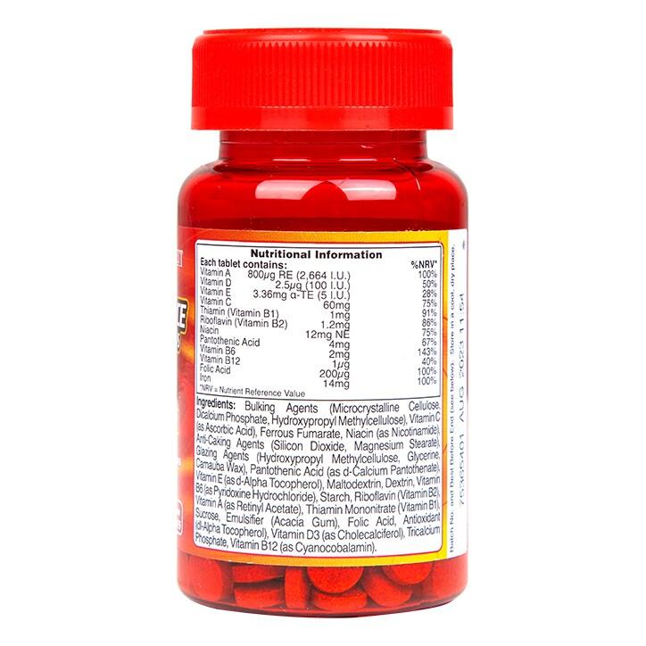 Holland & Barrett Radiance Multi Vitamins & Iron One a Day 240 Tablets - BeesActive Australia