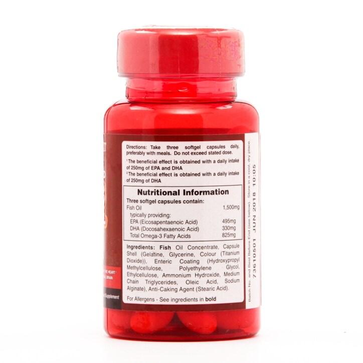 Holland & Barrett Enteric Coated Omega 3 Fish Oil 60 Capsules 500mg - BeesActive Australia