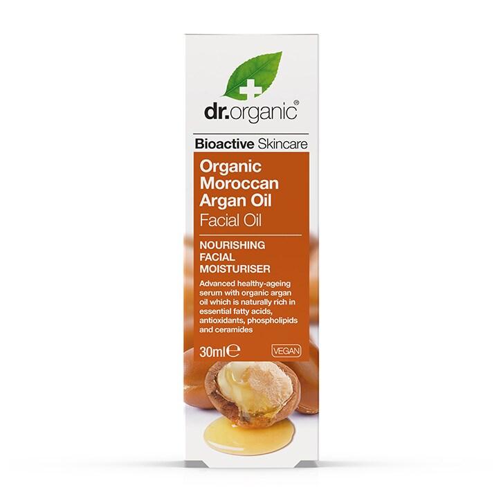 Dr Organic Moroccan Argan Oil Facial Oil 30ml - BeesActive Australia