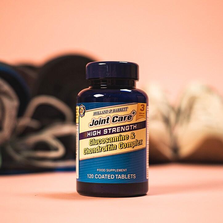 Holland & Barrett High Strength Glucosamine & Chondroitin Complex 120 Tablets - BeesActive Australia