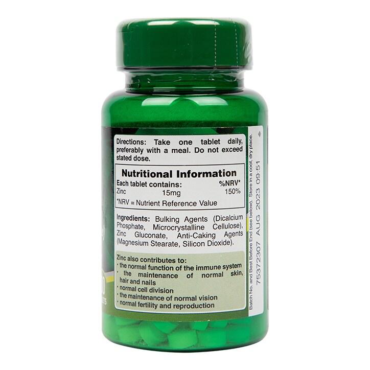 Holland & Barrett High Strength Zinc 100 Tablets 15mg - BeesActive Australia