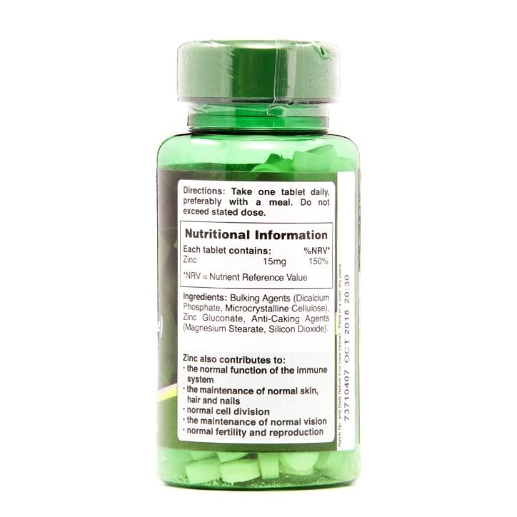 Holland & Barrett High Strength Zinc 250 Tablets 15mg - BeesActive Australia