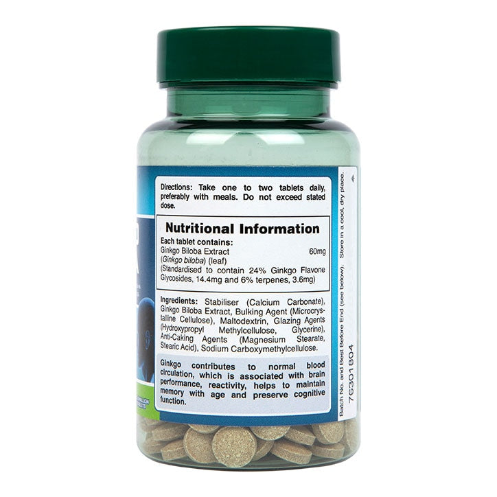 Holland & Barrett Ginkgo Biloba 120 Tablets 60mg - BeesActive Australia
