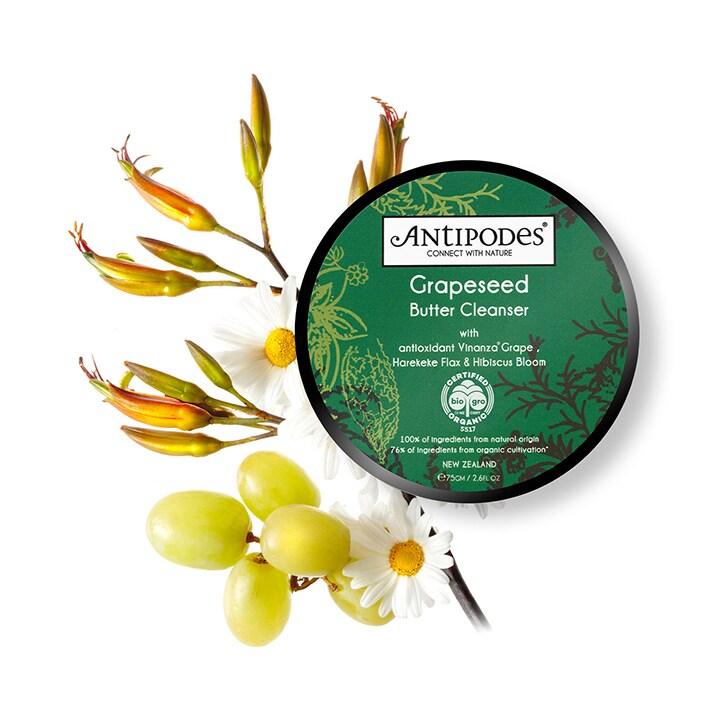 Antipodes Grapeseed Butter Cleanser 75ml - BeesActive Australia