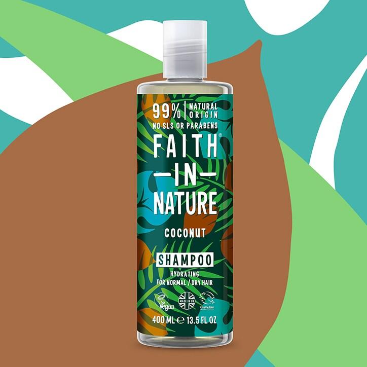 Faith in Nature Coconut Shampoo 400ml - BeesActive Australia