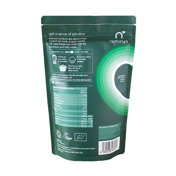 Naturya Organic Spirulina Powder 100g - BeesActive Australia