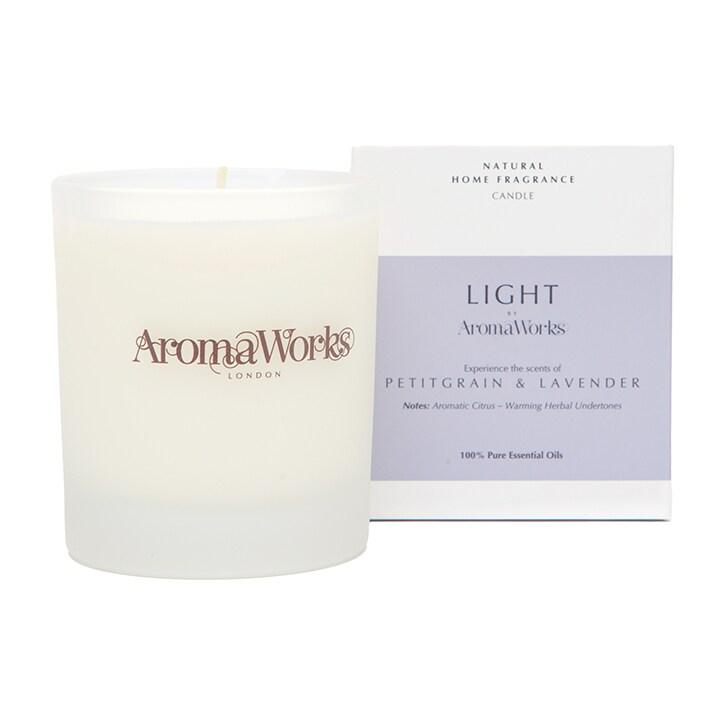 AromaWorks Lavender & Petitgrain Candle - BeesActive Australia