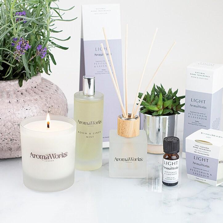 AromaWorks Lavender & Petitgrain Candle - BeesActive Australia