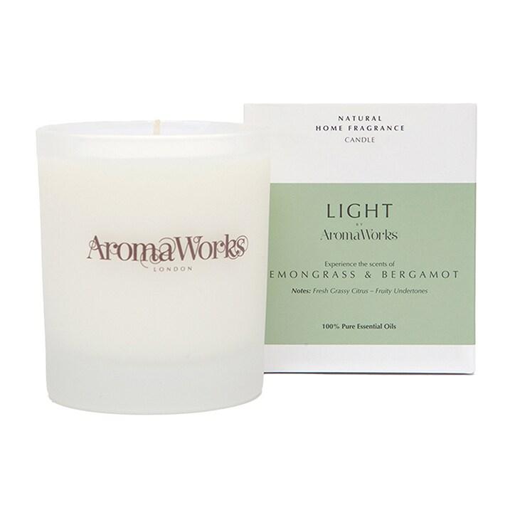 AromaWorks Lemongrass & Bergamot Candle - BeesActive Australia