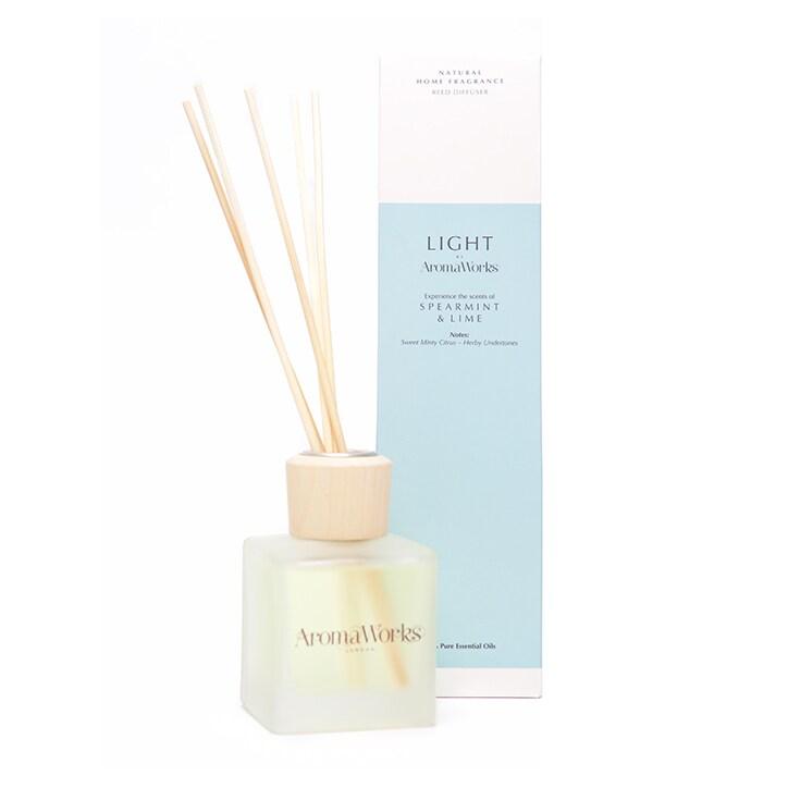 AromaWorks Spearmint & Lime Reed Diffuser - BeesActive Australia