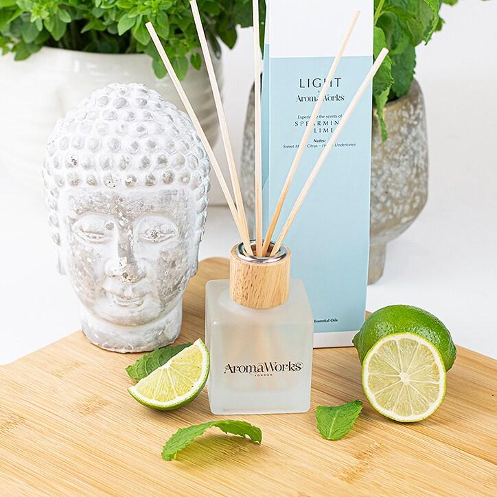 AromaWorks Spearmint & Lime Reed Diffuser - BeesActive Australia