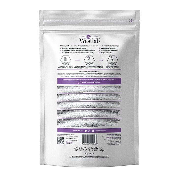 Westlab Magnesium Flakes 1kg - BeesActive Australia