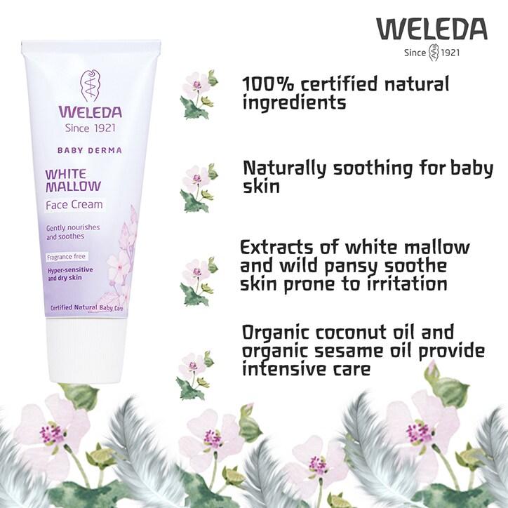 Weleda White Mallow Face Cream 50ml - BeesActive Australia