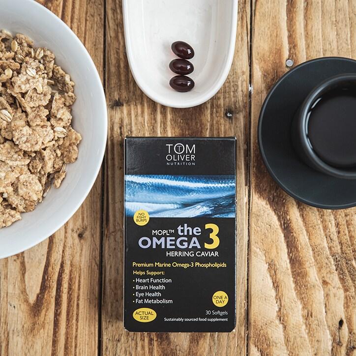 Tom Oliver Nutrition Herring Caviar 30 Softgels - BeesActive Australia