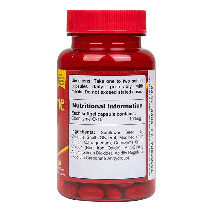 Holland & Barrett CoEnzyme Q-10 30 Capsules 100mg - BeesActive Australia