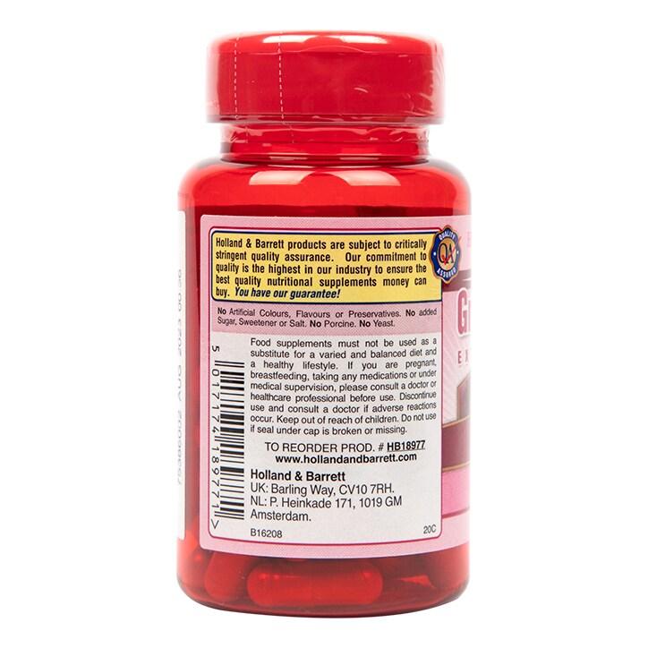 Holland & Barrett Double Strength Grapeseed Extract 100mg 50 Capsules - BeesActive Australia