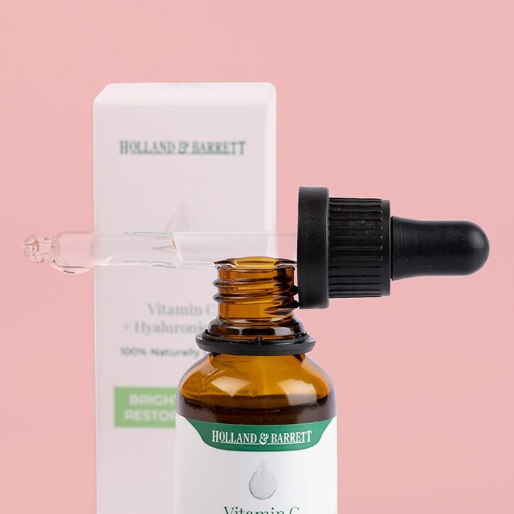 Holland & Barrett Vitamin C + Hyaluronic Acid Serum 30ml - BeesActive Australia
