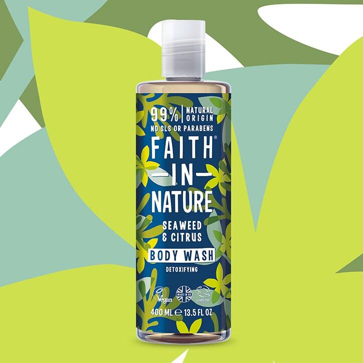 Faith in Nature Seaweed & Citrus Body Wash 400ml - BeesActive Australia