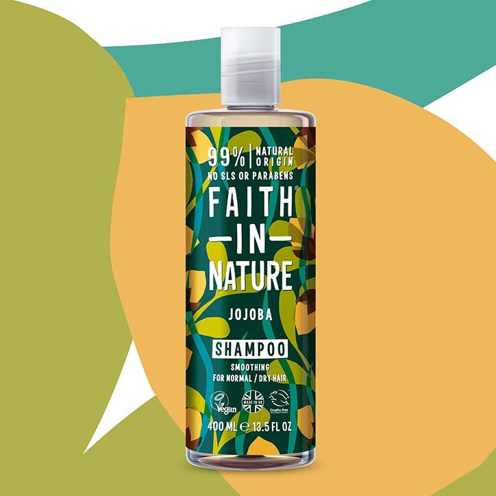 Faith in Nature Jojoba Shampoo 400ml - BeesActive Australia