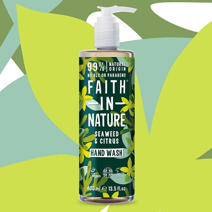 Faith In Nature Seaweed & Citrus Hand Wash 400ml - BeesActive Australia