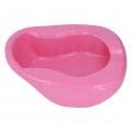 Large Bedpan, Slipper Bedpan, PP Plastic Material Bedpan with Lid, Bed Bound Bedpan, for Elderly Bed Bound Adults Pink - BeesActive Australia