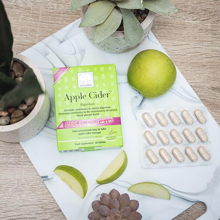 New Nordic Apple Cider Mega 30 Tablets - BeesActive Australia