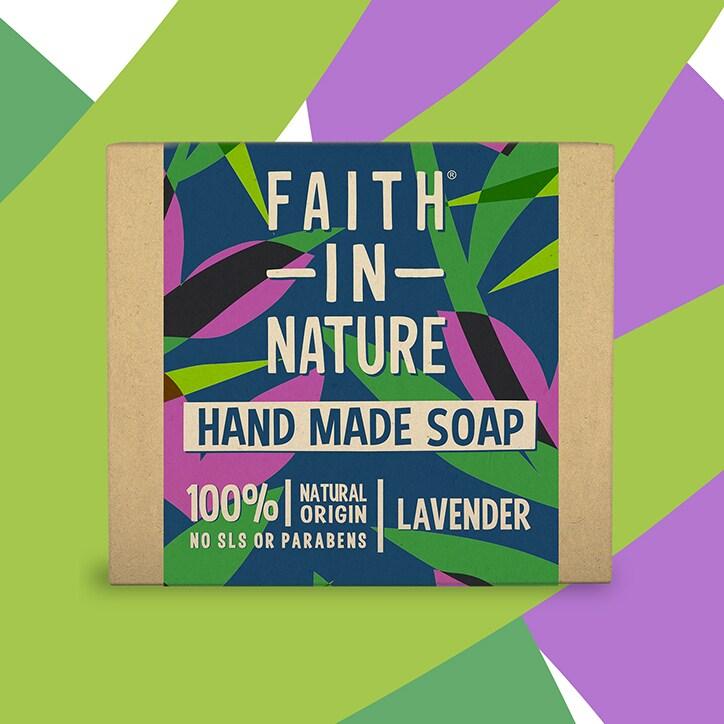 Faith in Nature Lavender Soap 100g - BeesActive Australia