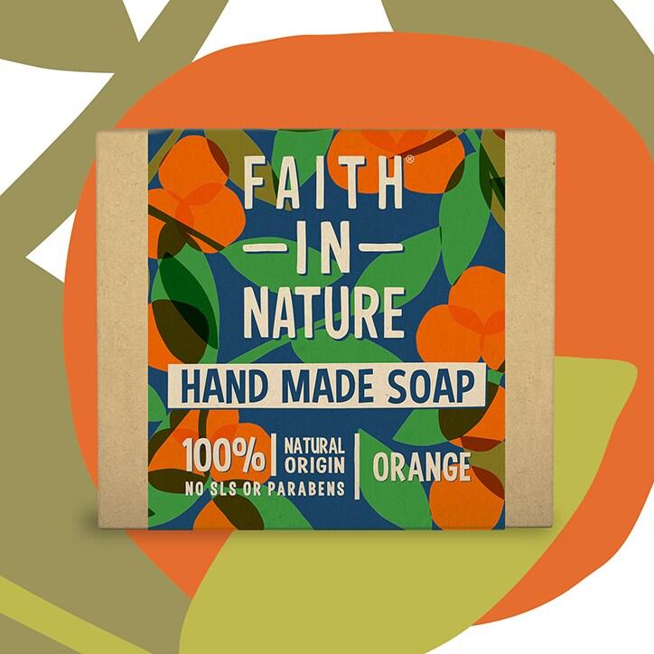 Faith in Nature Orange Soap 100g - BeesActive Australia
