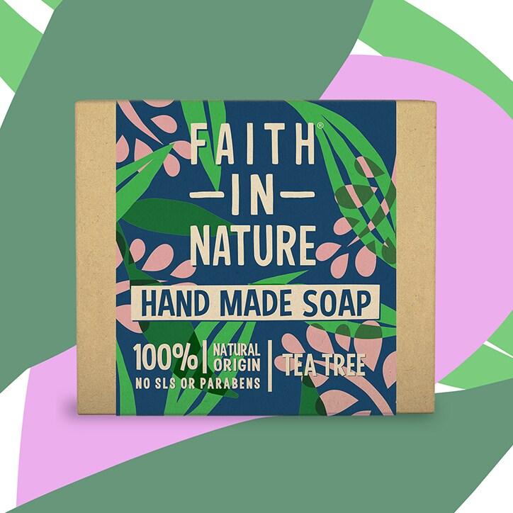 Faith in Nature Tea Tree Soap 100g - BeesActive Australia