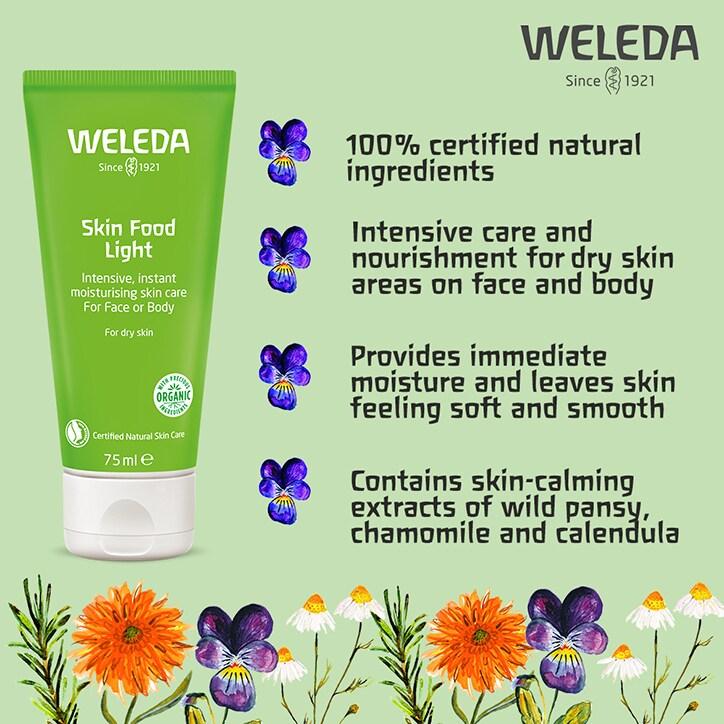 Weleda Skin Food Light 75ml - BeesActive Australia