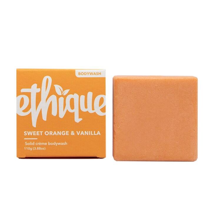 Ethique Sweet Orange & Vanilla Crème Bodywash Bar 110g - BeesActive Australia
