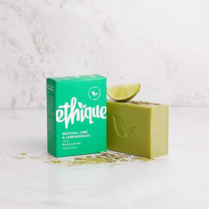Ethique Matcha, Lime & Lemongrass Bodywash Bar 120g - BeesActive Australia