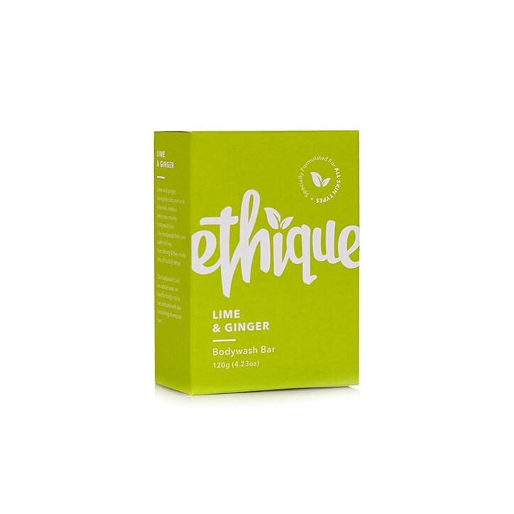 Ethique Lime & Ginger Bodywash Bar 120g - BeesActive Australia