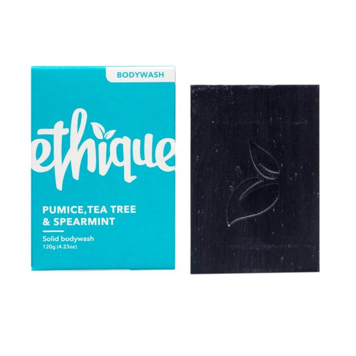 Ethique Pumice, Tea Tree & Spearmint Bodywash Bar 120g - BeesActive Australia