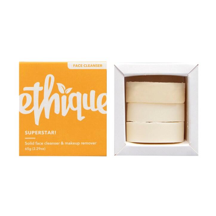 Ethique SuperStar! Face Cleanser & Makeup Remover 65g - BeesActive Australia