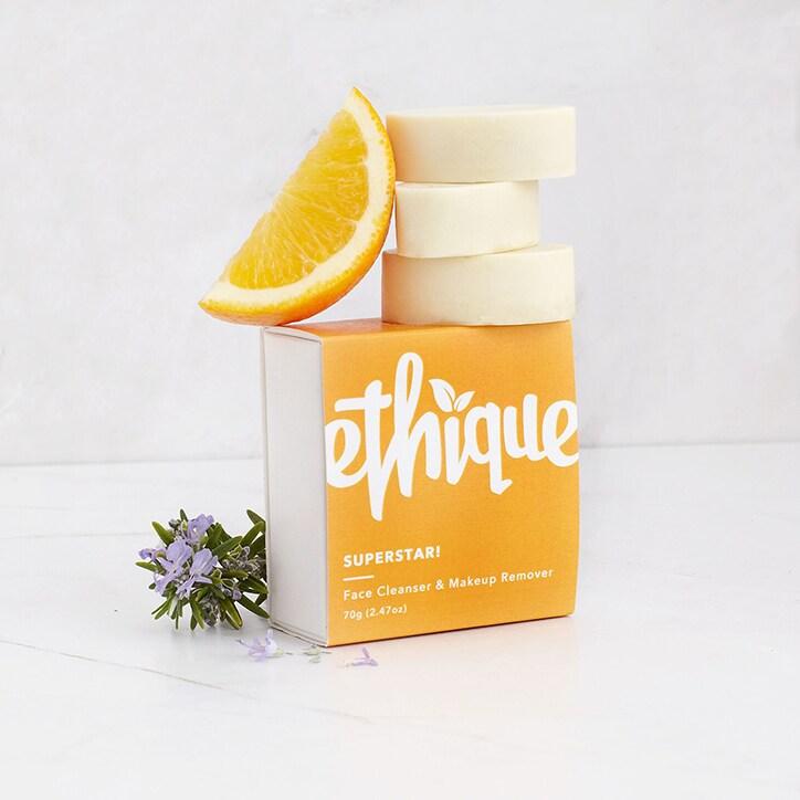 Ethique SuperStar! Face Cleanser & Makeup Remover 65g - BeesActive Australia