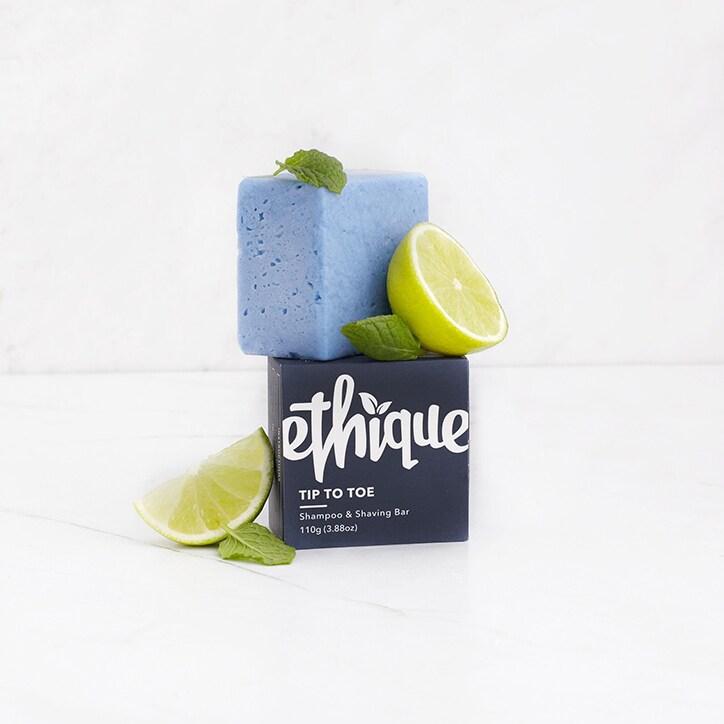 Ethique Tip To Toe Shampoo & Shaving Bar 110g - BeesActive Australia