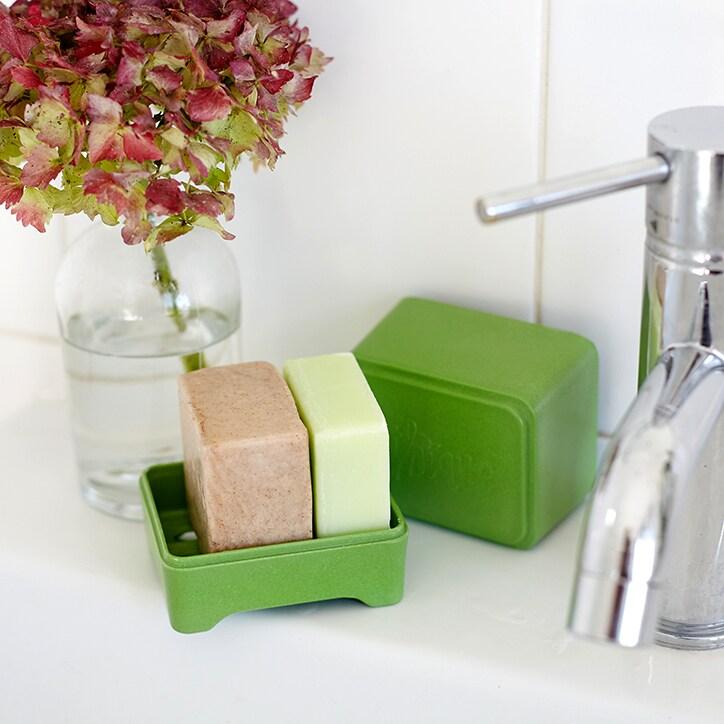 Ethique Green Bamboo In-Shower Container - BeesActive Australia