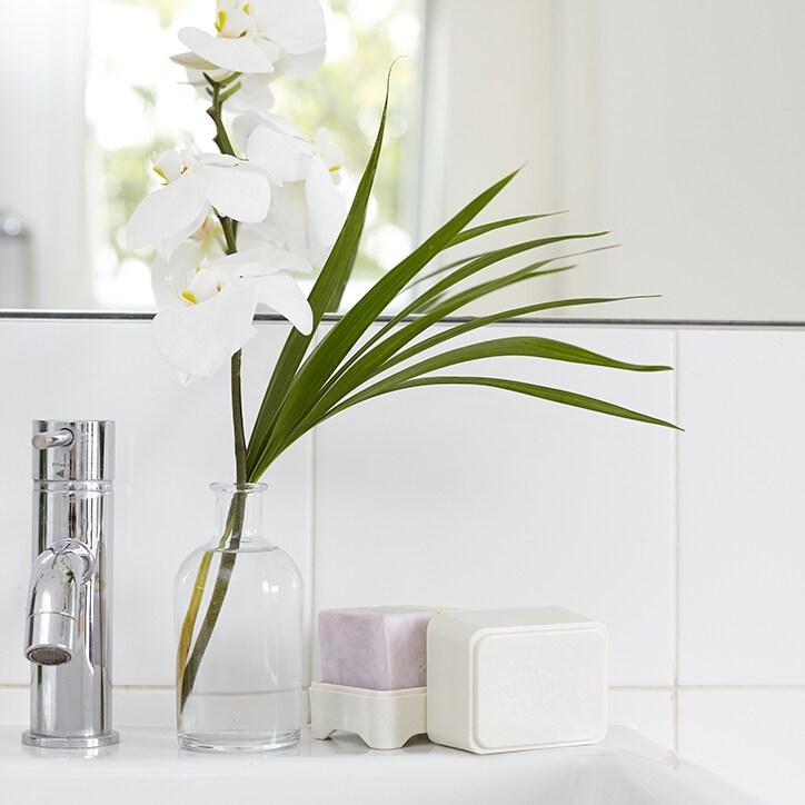 Ethique White Bamboo In-Shower Container - BeesActive Australia