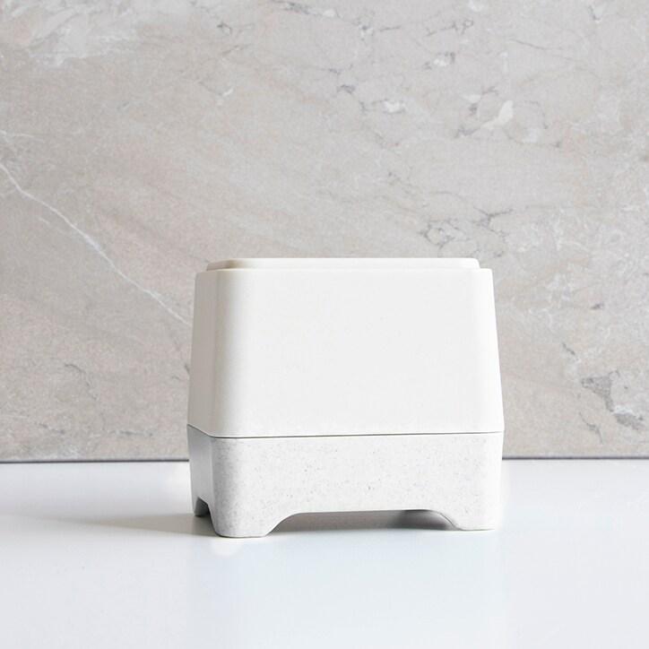 Ethique White Bamboo In-Shower Container - BeesActive Australia