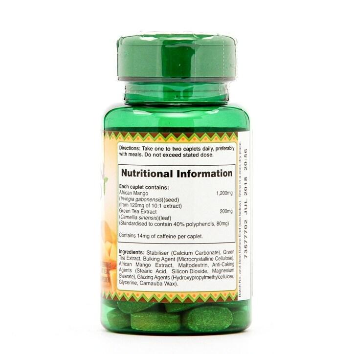 Holland & Barrett African Mango with Green Tea 60 Caplets 1200mg - BeesActive Australia