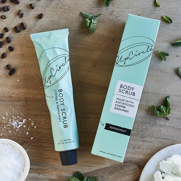 UpCircle Coffee Body Scrub with Peppermint 200ml - BeesActive Australia