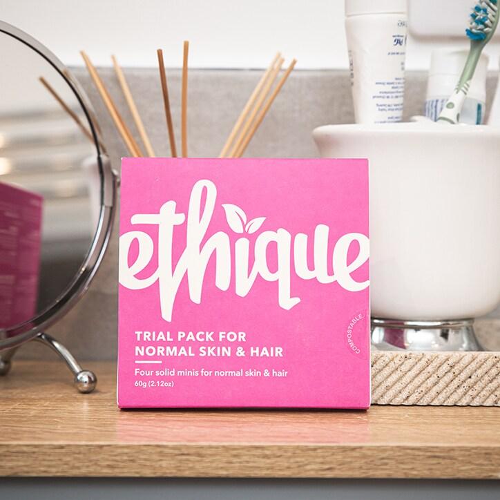 Ethique Hair, Face & Body Trial Pack - Normal Skin & Hair Types - BeesActive Australia