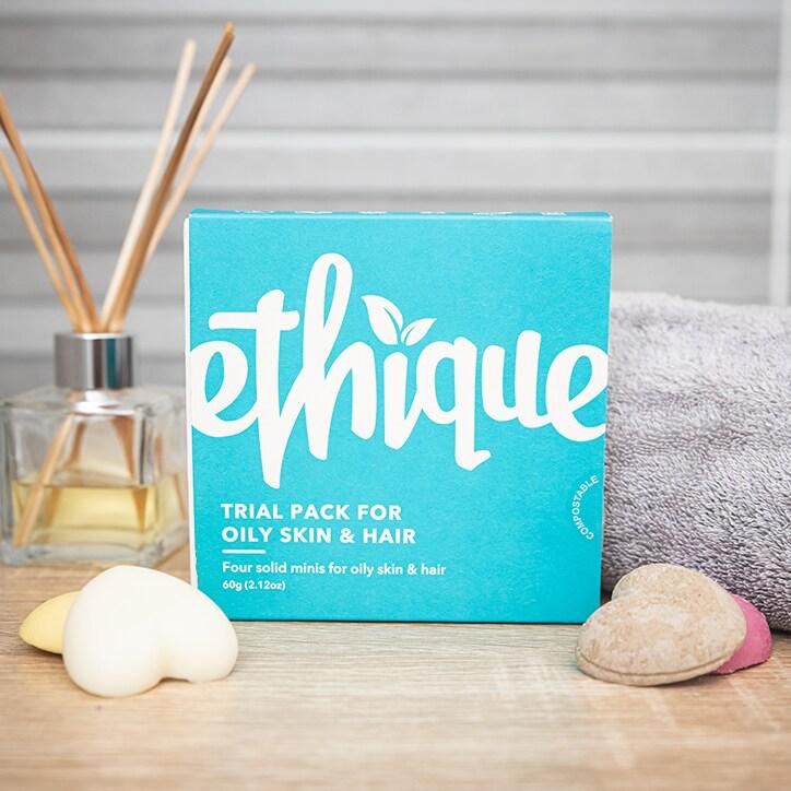 Ethique Trial Pack For Oily Skin & Hair Types 60g - BeesActive Australia
