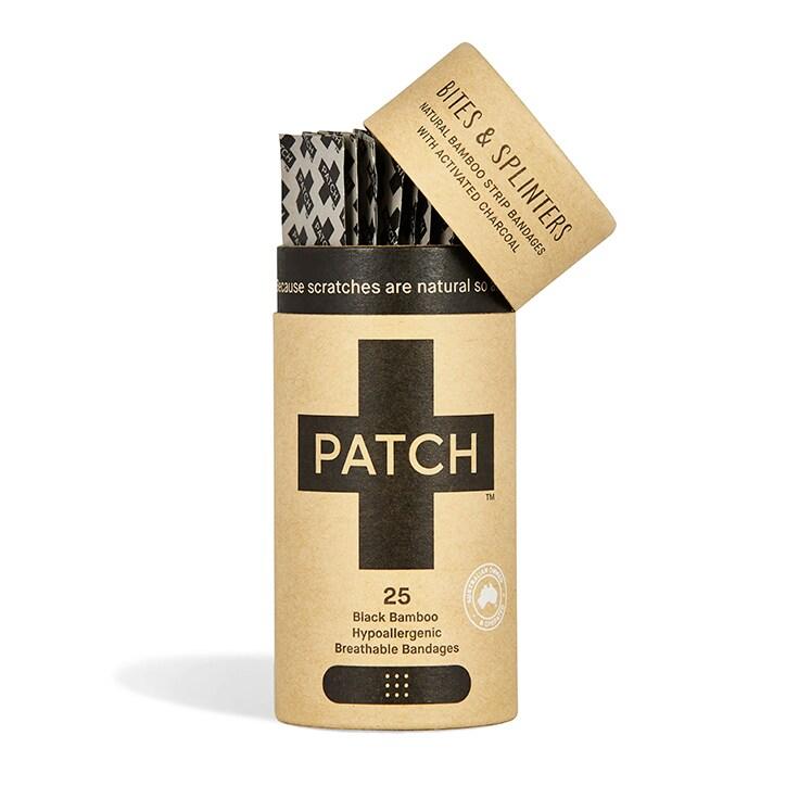 Patch Activated Charcoal Bamboo Plasters (25 pack) - BeesActive Australia