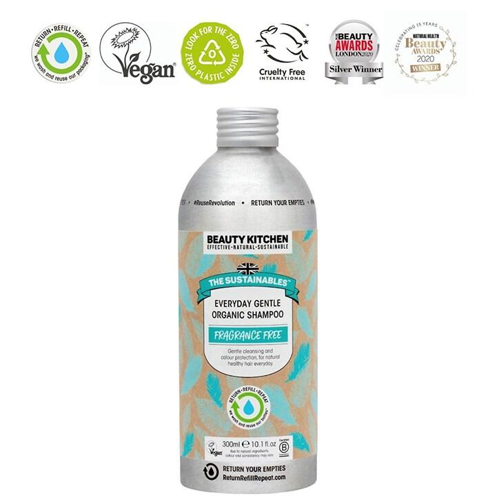 Beauty Kitchen The Sustainables Everyday Gentle Organic Shampoo 300ml - BeesActive Australia