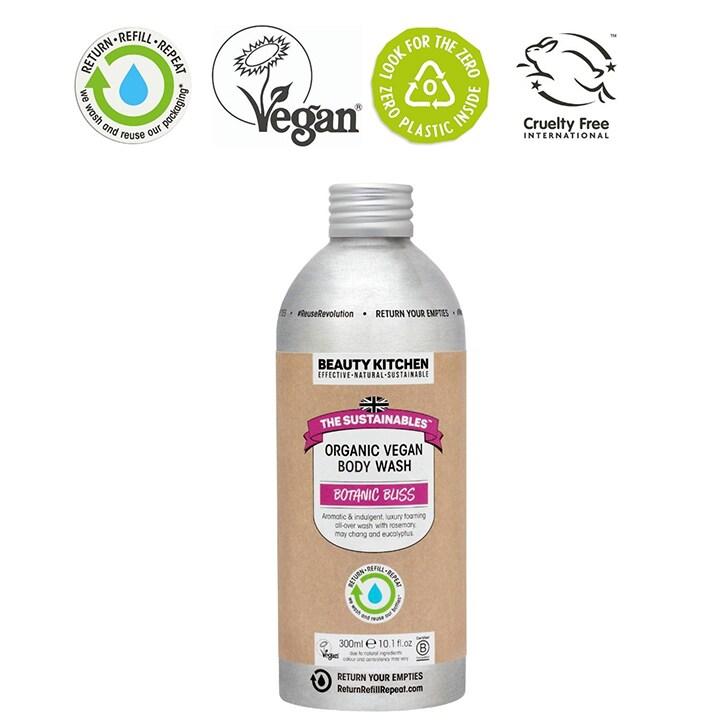 Beauty Kitchen Botanic Bliss Organic Body Wash 300ml - BeesActive Australia