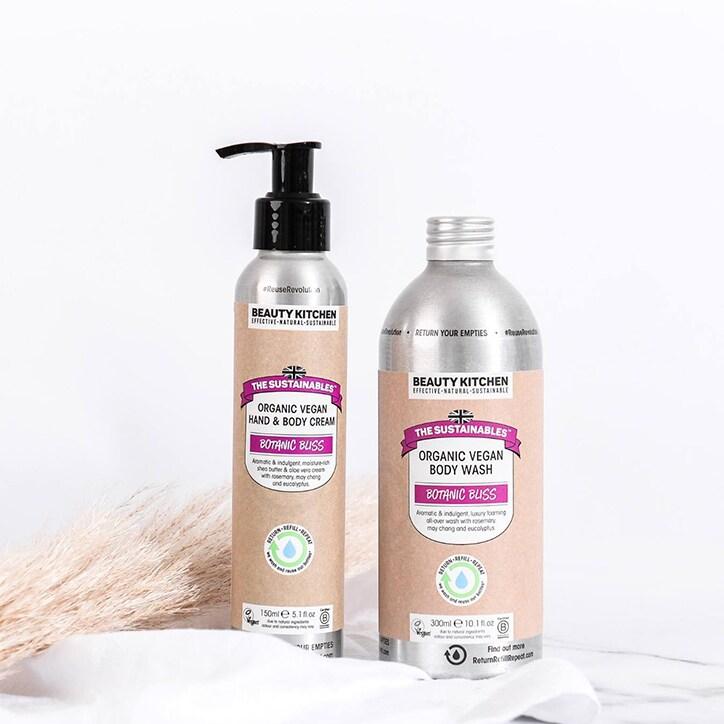 Beauty Kitchen The Sustainables Botanic Bliss Organic Vegan Hand & Body Cream 150ml - BeesActive Australia
